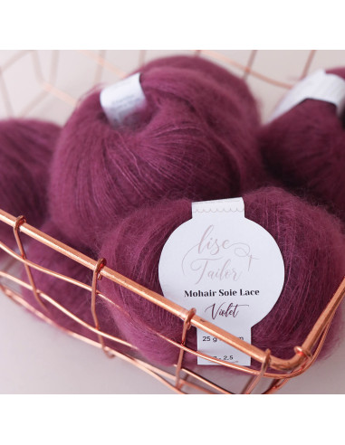 Lã Mohair Seda Lace Lise Tailor