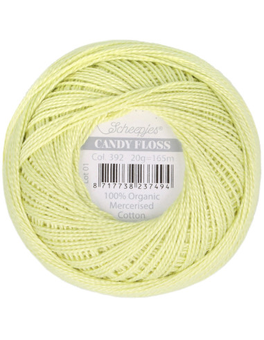 Fio de algodão perlé Scheepjes Candy Floss