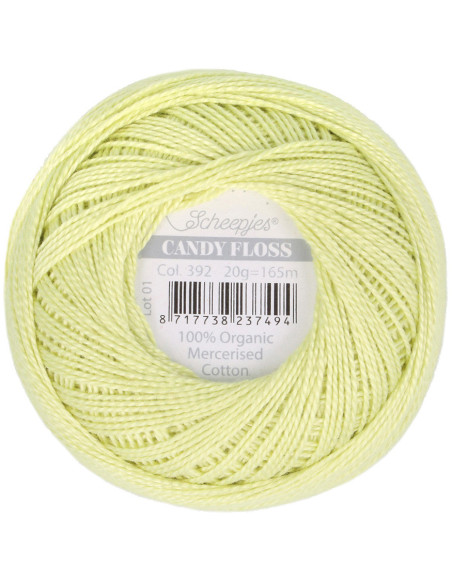Fio de algodão perlé Scheepjes Candy Floss