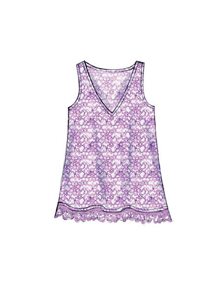 Padrão de blusas e túnicas - McCall's 6960