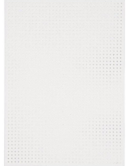 Conjunto de 10 folhas de cartão para bordar - Branco