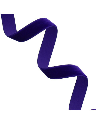 Fita de veludo - Roxo elétrico