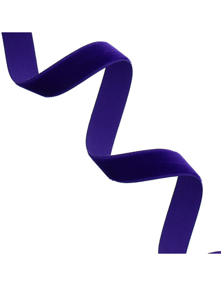 Fita de veludo - Roxo elétrico