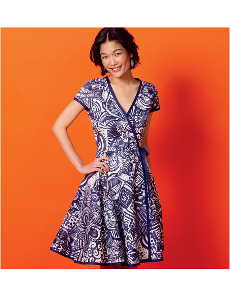 Molde de vestidos e cinto - McCall's 6959