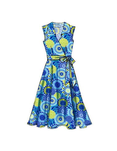 Molde de vestidos e cinto - McCall's 6959
