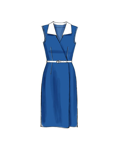 Molde de vestidos e cinto - McCall's 6959