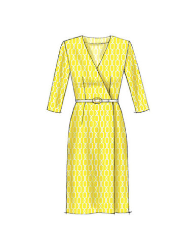 Molde de vestidos e cinto - McCall's 6959