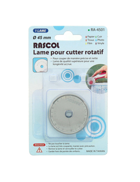 Lâmina de reposição para cortador rotativo de 45 mm