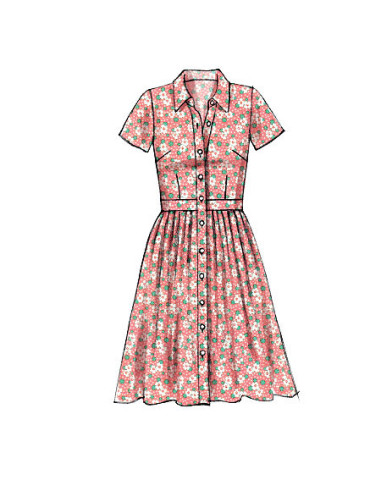 Molde de vestidos e combinação - McCall's 6696