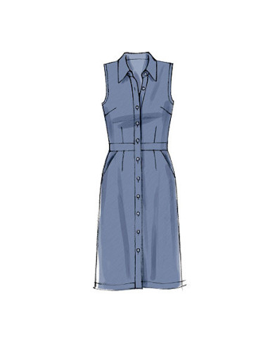 Molde de vestidos e combinação - McCall's 6696