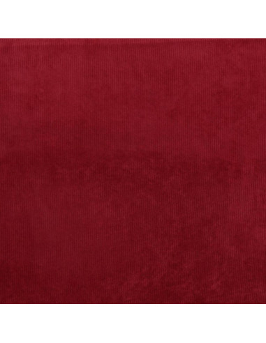 Tecido veludo cotelê - Vermelho
