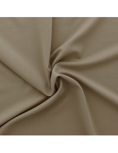 Tecido gabardine stretch - Bege escuro