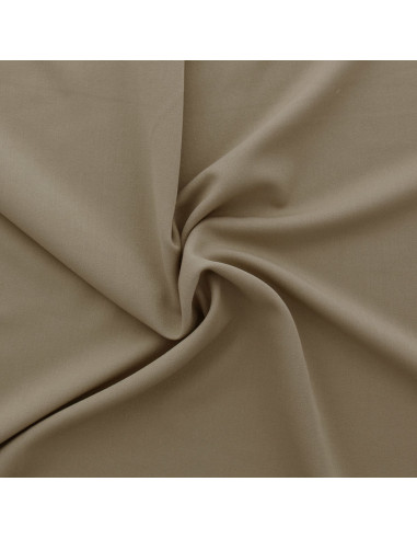 Tecido gabardine stretch - Bege escuro