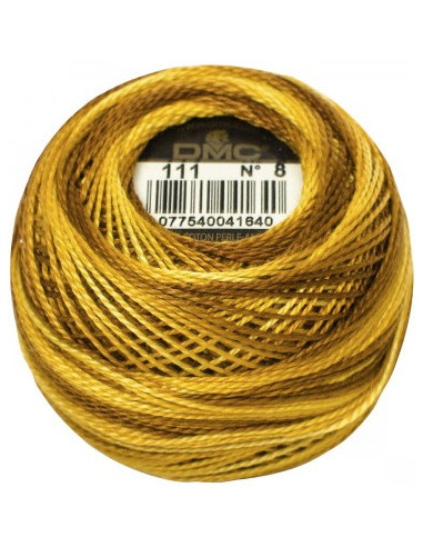 Novelo de algodão perlé DMC n° 8