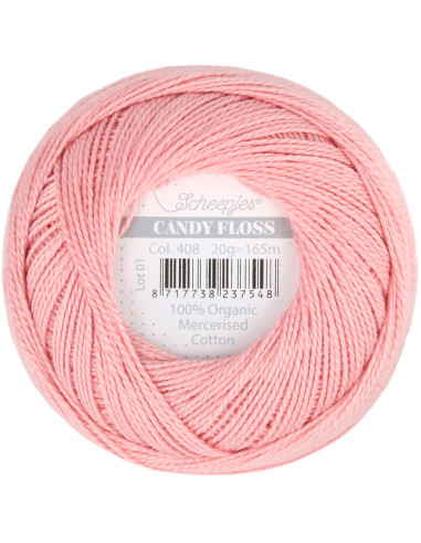 Fio de algodão perlé Scheepjes Candy Floss