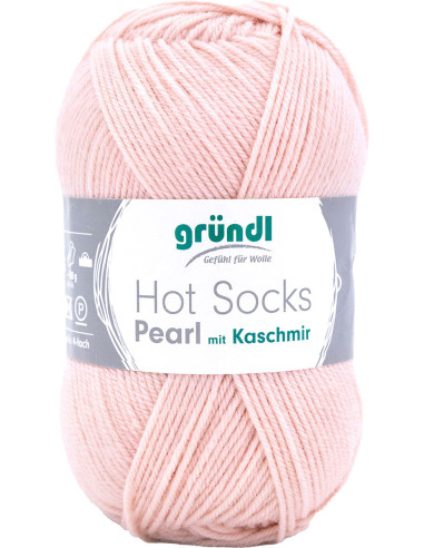 Fio para meias Hot Socks Pearl uni Gründl