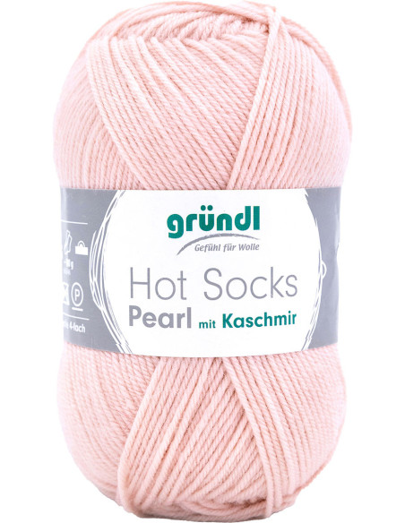 Fio para meias Hot Socks Pearl uni Gründl
