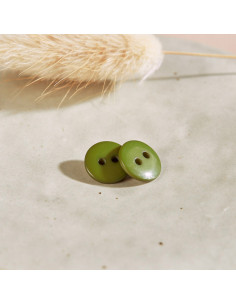 Botão Classic Shine - Folha de Matcha 2