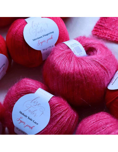 Lã Mohair Seda Lace Lise Tailor
