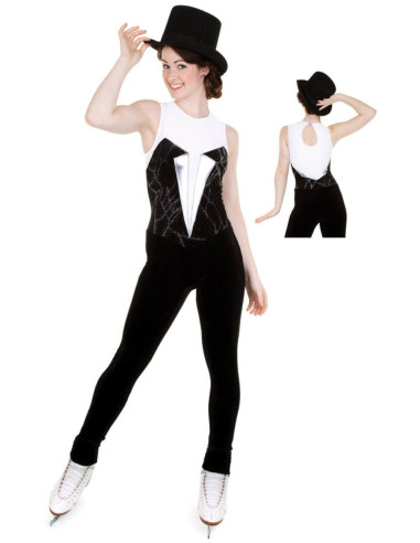Molde de unitard (acadêmico) sem mangas - Jalie 3239