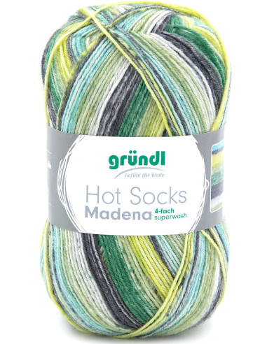 Lã para meias Hot Socks Madena Gründl