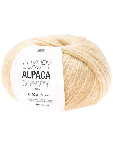 Lã Luxury Alpaca Superfine Aran Rico Design