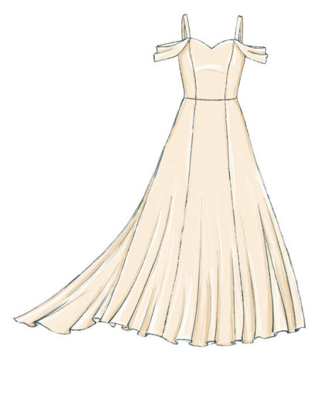 Molde de vestidos - McCall's 7718