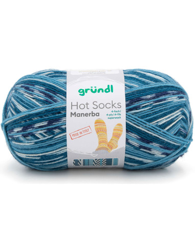 Lã para meias Hot Socks Manerba Gründl