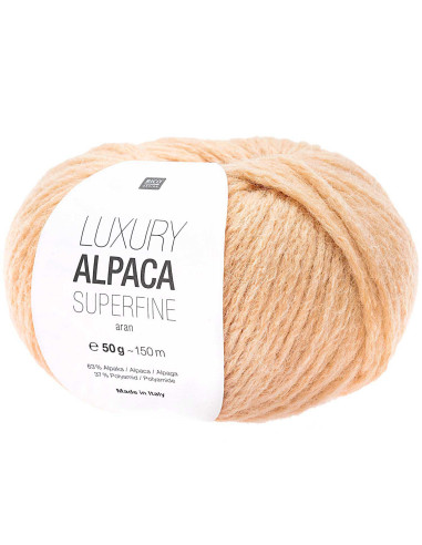 Lã Luxury Alpaca Superfine Aran Rico Design