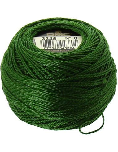 Novelo de algodão perlé DMC n° 8