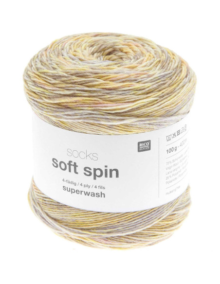 Fio para meias Soft Spin Rico Design