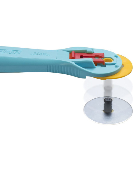 Cortador circular ergonômico Turquesa Olfa 45mm