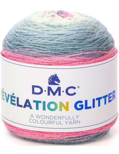 Laine Revelação Glitter DMC