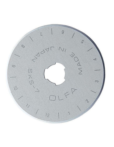 10 lâminas de reposição para cortador Olfa - 45 mm