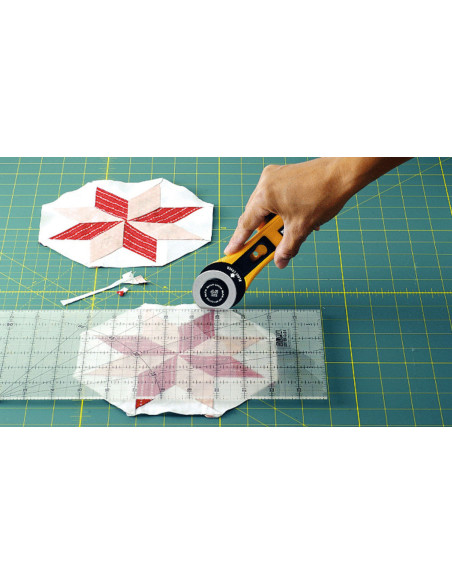 Regra de quilting Olfa 30 cm x 30 cm