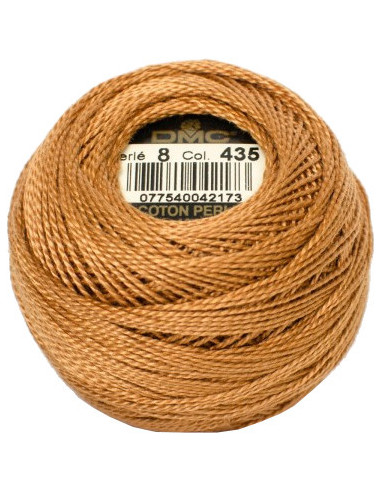 Novelo de algodão perlé DMC n° 8