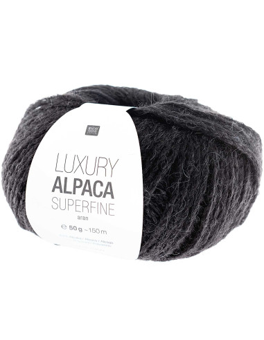 Lã Luxury Alpaca Superfine Aran Rico Design