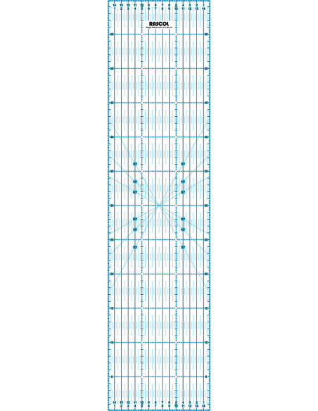 Régua patchwork Rascol 15 x 60 cm