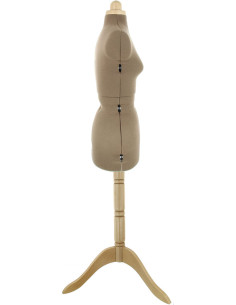 Manequim de costura Lady Valet Deluxe Caramelo tamanho 36 / 44 2