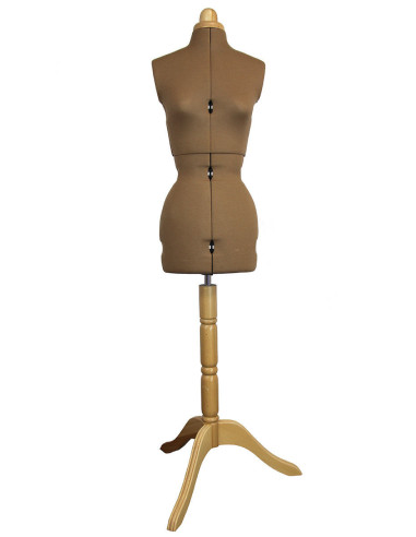 Manequim de costura Lady Valet Deluxe Caramelo tamanho 36 / 44