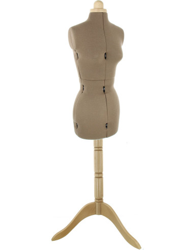 Manequim de costura Lady Valet Deluxe Caramelo tamanho 44 / 50