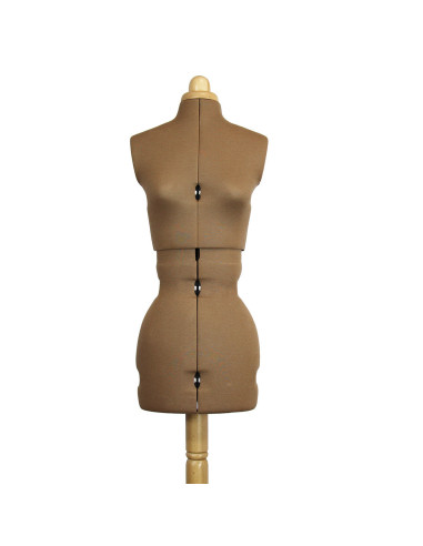 Manequim de costura Lady Valet Deluxe Caramelo tamanho 44 / 50