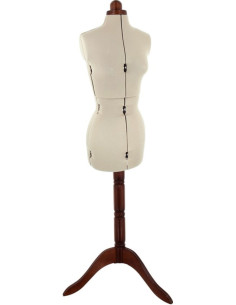 Manequim de costura Lady Valet Deluxe Cappuccino tamanho 36 / 44