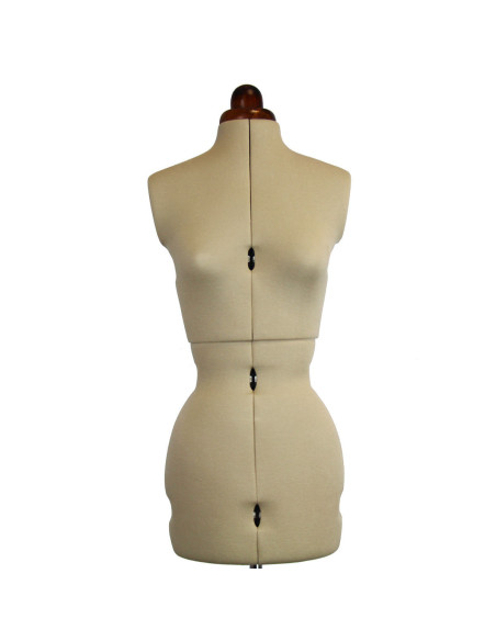 Manequim de costura Lady Valet Deluxe Cappuccino tamanho 36 / 44