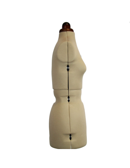 Manequim de costura Lady Valet Deluxe Cappuccino tamanho 36 / 44