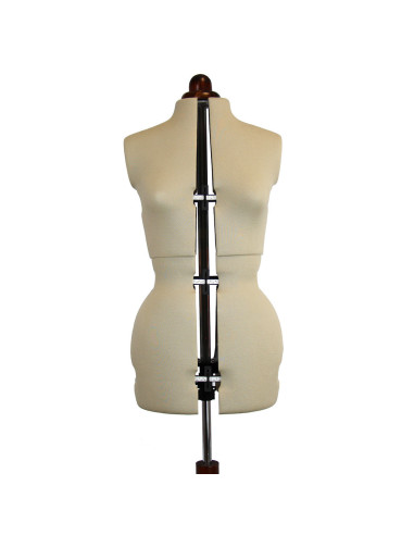 Manequim de costura Lady Valet Deluxe Cappuccino tamanho 36 / 44