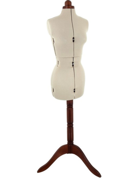 Manequim de costura Lady Valet Deluxe Cappuccino tamanho 44 / 50