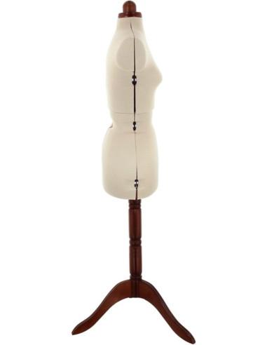 Manequim de costura Lady Valet Deluxe Cappuccino tamanho 44 / 50