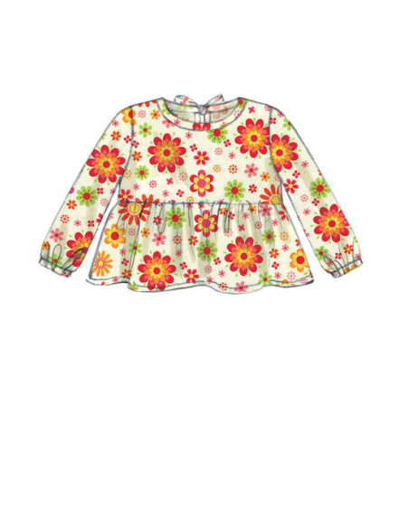 Padrão de blusas, vestidos e collants - McCall's 7458