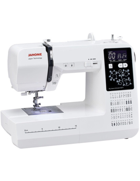 Máquina de costura Janome Jeans & Stretch 9077